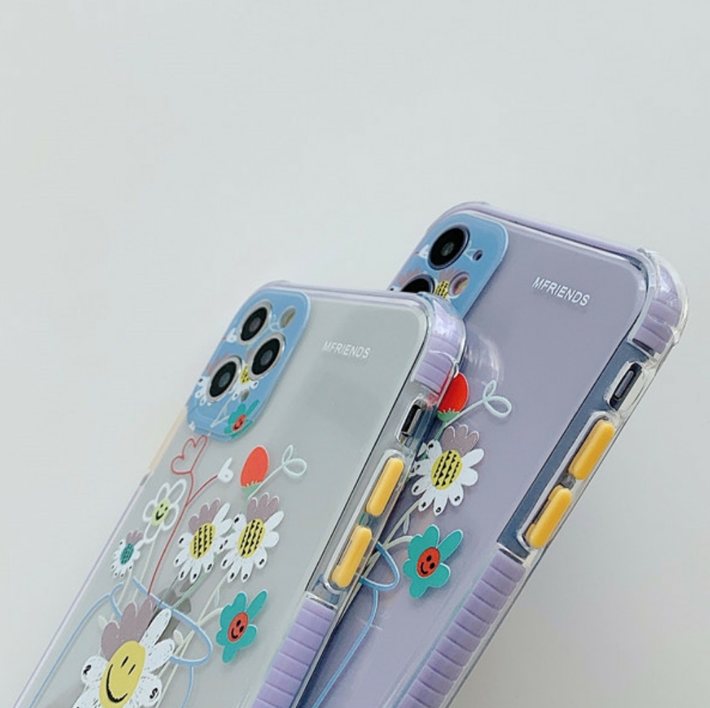 iPhone 11 Case iPhone 12 Case iPhone 12 Pro Max Case floral Shockproof - Picture 5 of 11